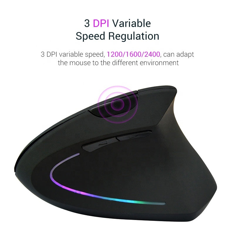 Ergonomic Wireless Vertical Mouse