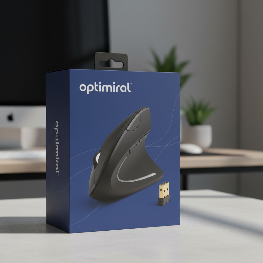 Ergonomic Wireless Vertical Mouse